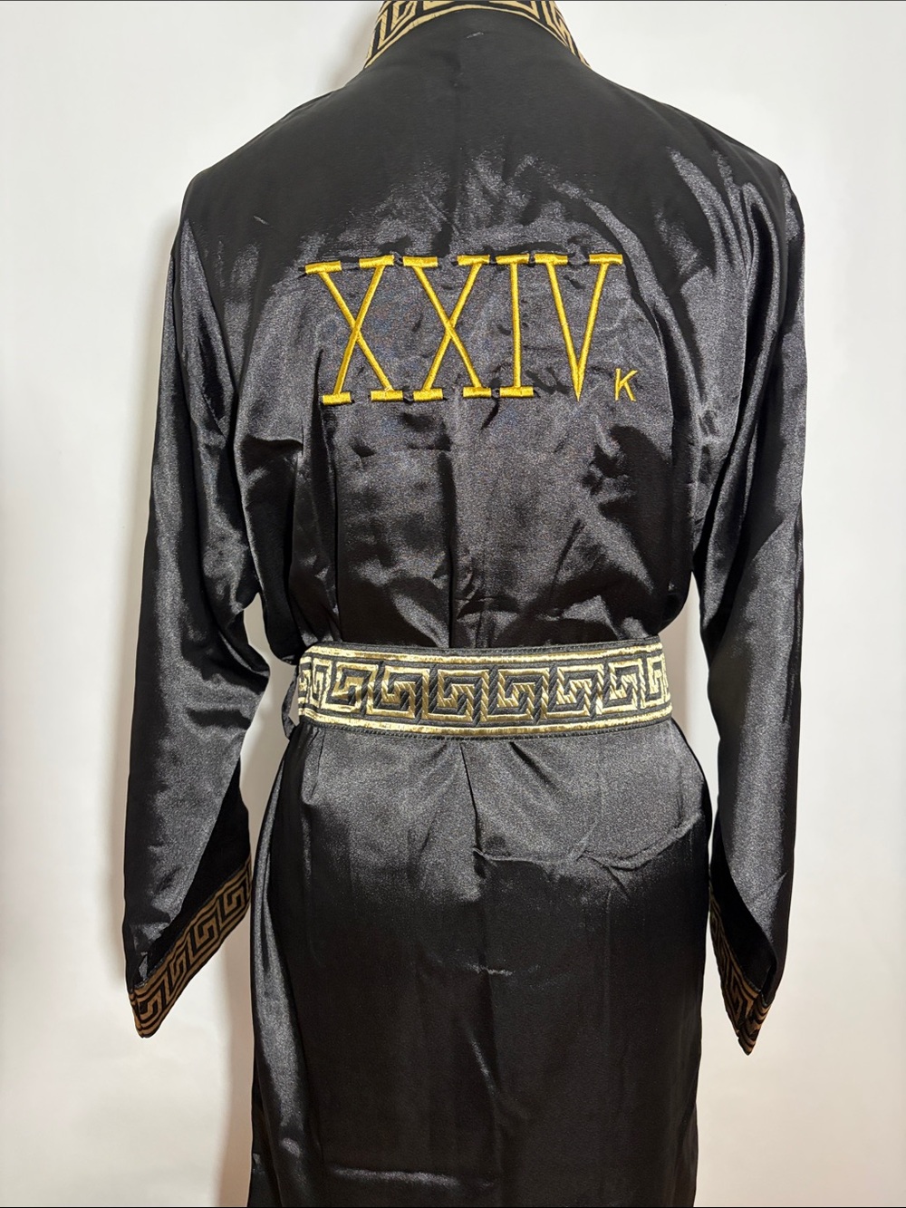 Bruno Mars 24K Magic World Tour 2017 VIP Unisex Satin Robe One Size